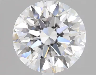 2.03ct E FL Rare Carat Ideal Cut Round Diamond