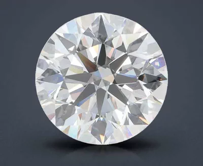 4.27ct D VVS1 Rare Carat Ideal Cut Round Lab Grown Diamond