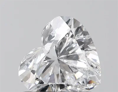 0.91ct D VVS2 Rare Carat Ideal Cut Heart Lab Grown Diamond
