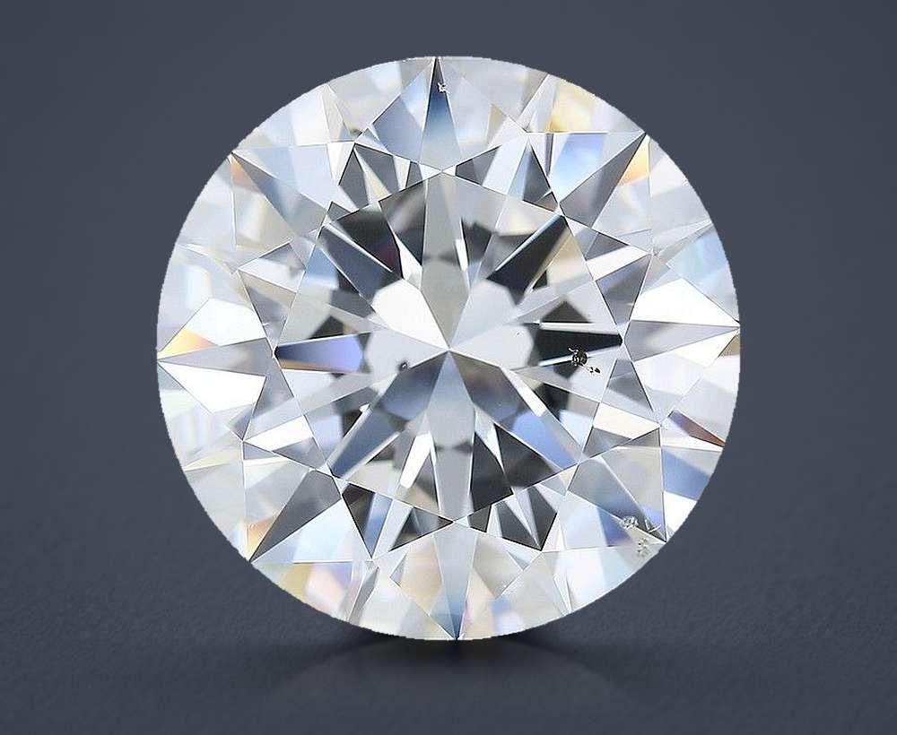 10.02ct H SI1 Excellent Cut Round Diamond
