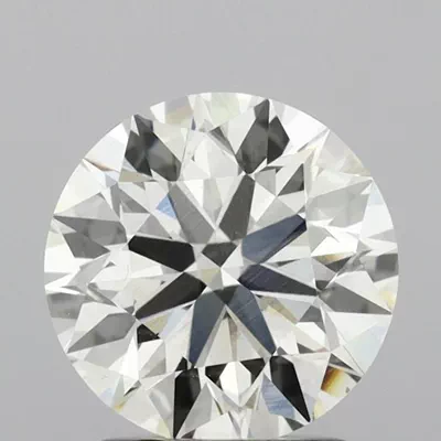 1.71ct I VVS2 Rare Carat Ideal Cut Round Lab Grown Diamond