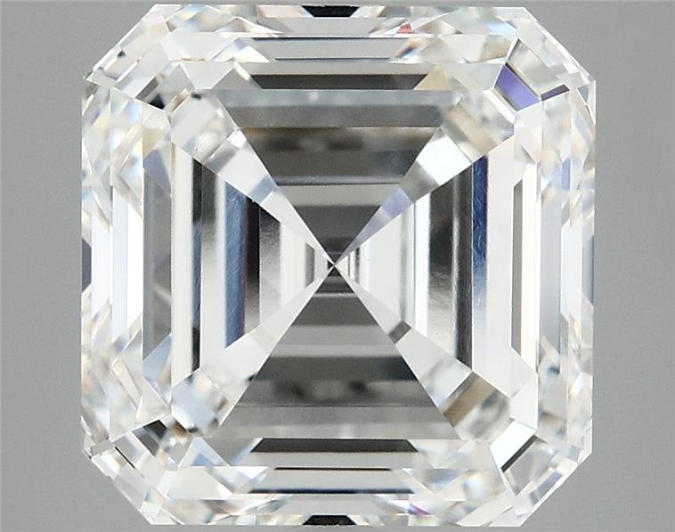7.19ct E VVS2 Rare Carat Ideal Cut Asscher Lab Grown Diamond