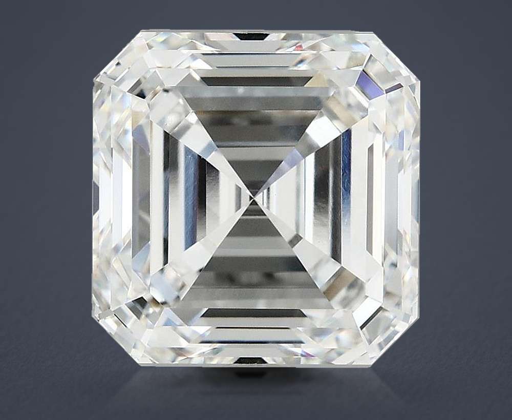 7.19ct E VVS2 Rare Carat Ideal Cut Asscher Lab Grown Diamond