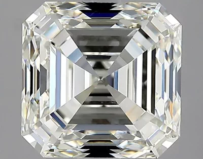 2.50ct J VS2 Rare Carat Ideal Cut Asscher Diamond