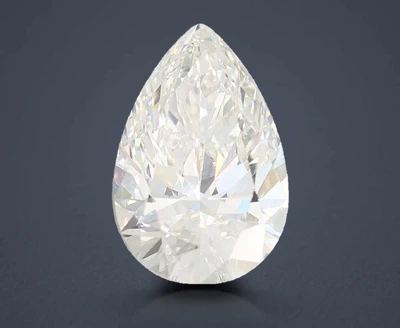 3.02ct F VS1 Rare Carat Ideal Cut Pear Lab Grown Diamond