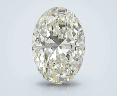 3.70ct I SI1 Rare Carat Ideal Cut Oval Diamond