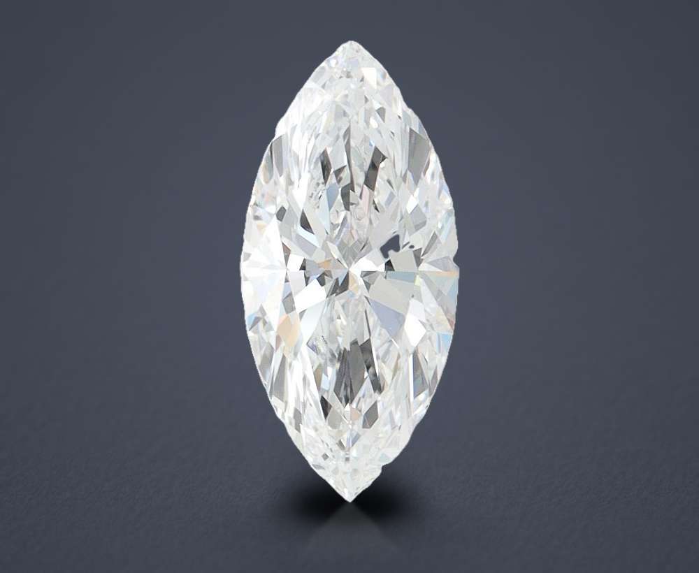 1.23ct D VVS1 Rare Carat Ideal Cut Marquise Lab Grown Diamond