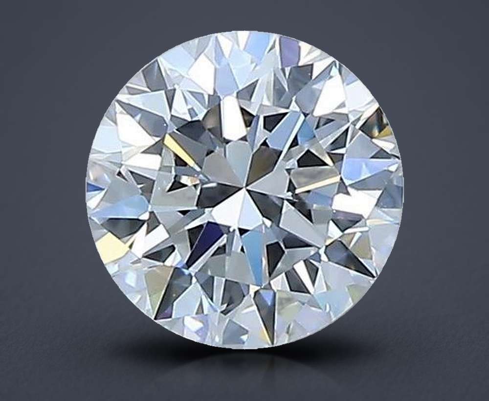 0.90ct E VVS1 Rare Carat Ideal Cut Round Diamond