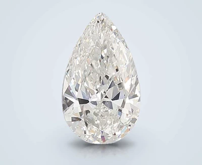 7.03ct F VVS2 Rare Carat Ideal Cut Pear Lab Grown Diamond