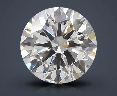 3.41ct E VS1 Rare Carat Ideal Cut Round Lab Grown Diamond