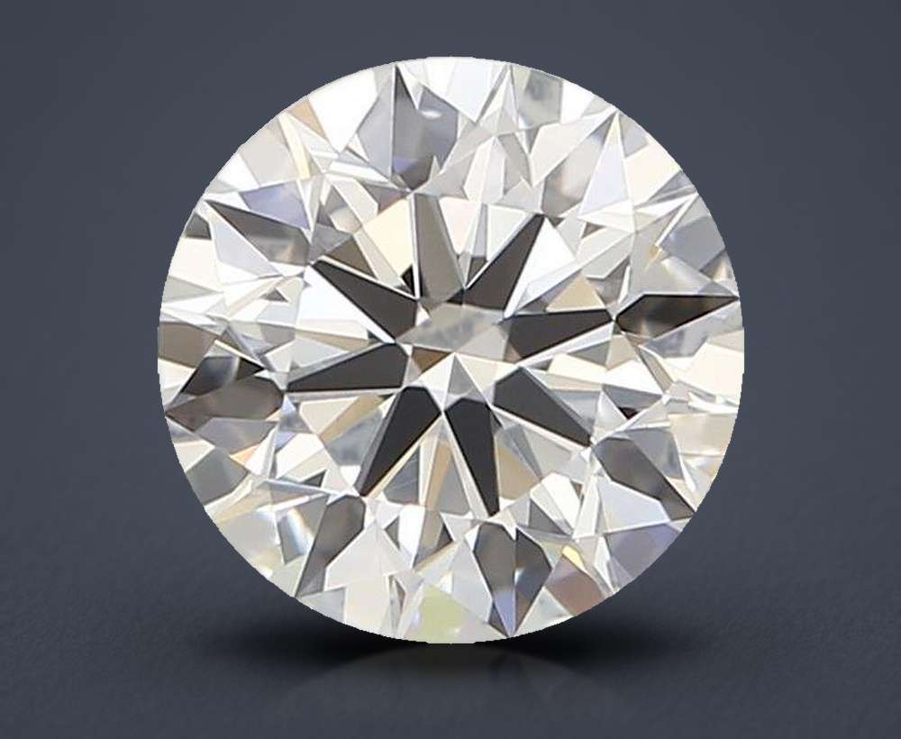 0.77ct I VVS1 Rare Carat Ideal Cut Round Diamond