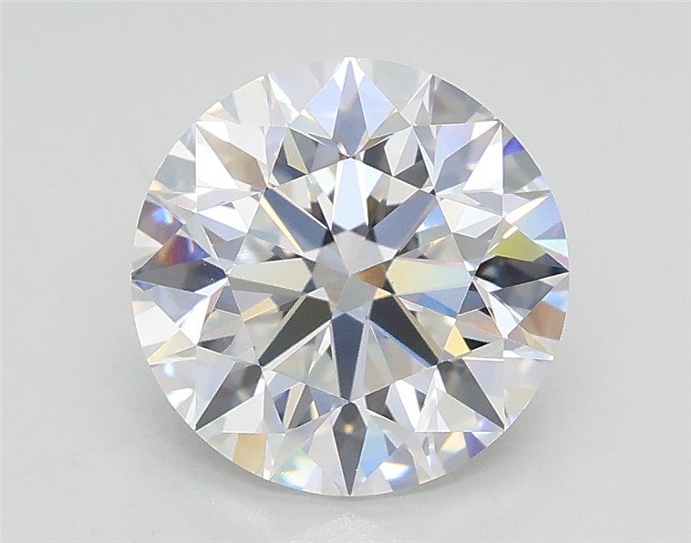2.01ct D VS1 Excellent Cut Round Lab Grown Diamond