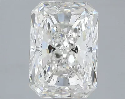 2.52ct J SI2 Rare Carat Ideal Cut Radiant Diamond