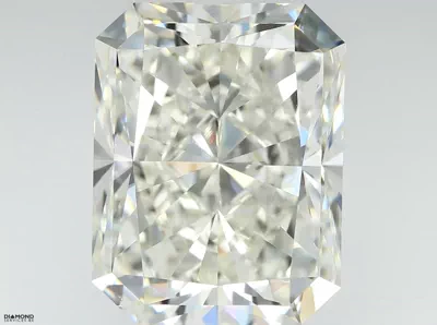 5.01ct H VS2 Very Good Cut Radiant Diamond