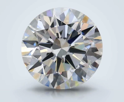 3.02ct D VS1 Rare Carat Ideal Cut Round Lab Grown Diamond