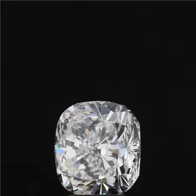 3.06ct H VS2 Rare Carat Ideal Cut Cushion Diamond