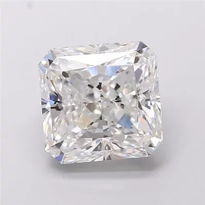 3.41ct E VS1 Rare Carat Ideal Cut Radiant Lab Grown Diamond