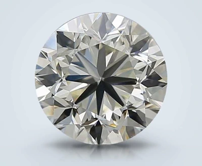 3.01ct J VS2 Good Cut Round Diamond