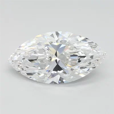 1.70ct D IF Rare Carat Ideal Cut Marquise Lab Grown Diamond