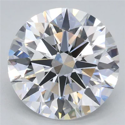 3.06ct E VVS2 Rare Carat Ideal Cut Round Lab Grown Diamond