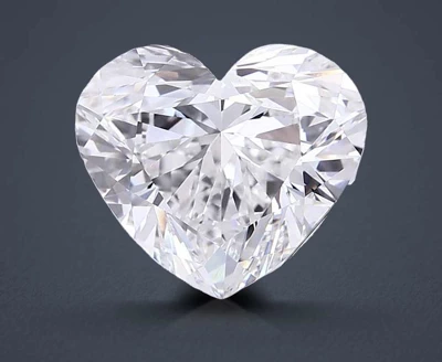 6.03ct E VVS2 Rare Carat Ideal Cut Heart Lab Grown Diamond