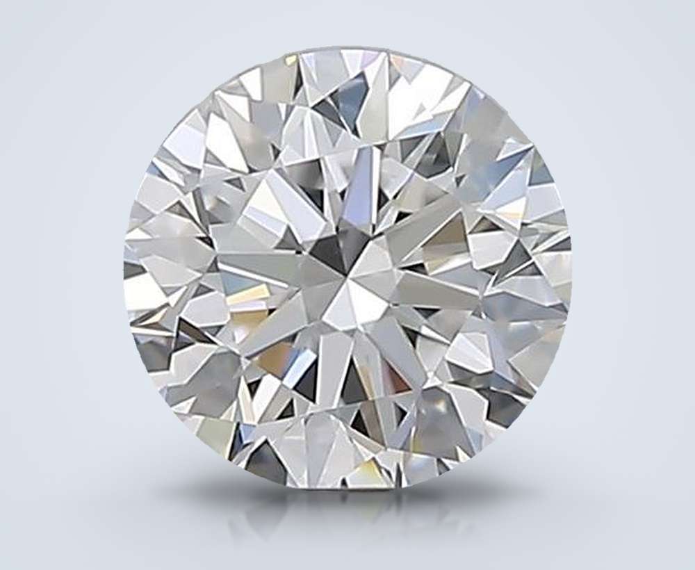 0.63ct D FL Rare Carat Ideal Cut Round Diamond