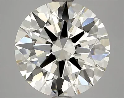 3.01ct K VS1 Rare Carat Ideal Cut Round Diamond