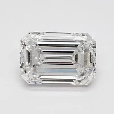 0.91ct E IF Excellent Cut Emerald Lab Grown Diamond