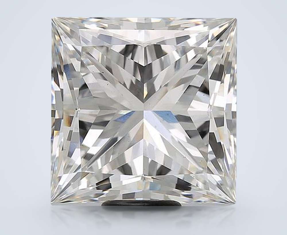 14.85ct G VS1 Rare Carat Ideal Cut Princess Lab Grown Diamond