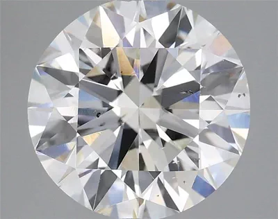 3.50ct H SI1 Rare Carat Ideal Cut Round Diamond