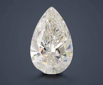 4.02ct F VVS2 Rare Carat Ideal Cut Pear Lab Grown Diamond