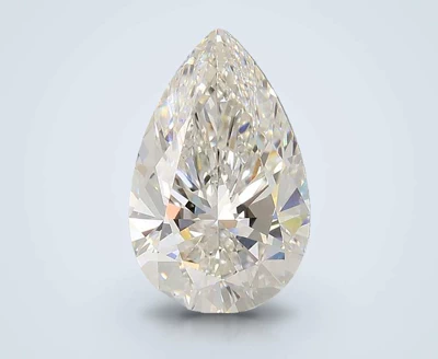 4.02ct F VVS2 Rare Carat Ideal Cut Pear Lab Grown Diamond