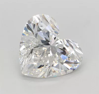 3.06ct E VS1 Rare Carat Ideal Cut Heart Lab Grown Diamond