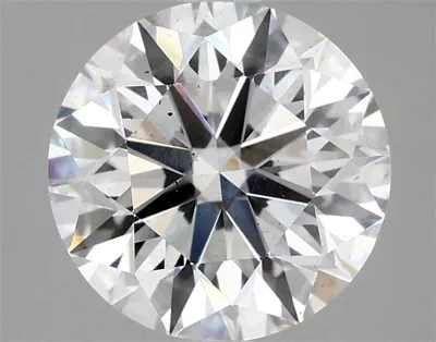 2.57ct F SI1 Excellent Cut Round Lab Grown Diamond