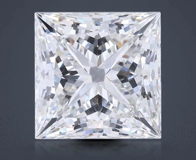 10.43ct G VVS2 Rare Carat Ideal Cut Princess Lab Grown Diamond