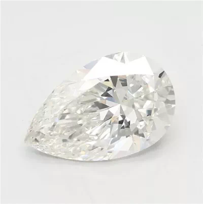 2.03ct G VVS2 Rare Carat Ideal Cut Pear Lab Grown Diamond