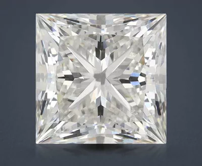 6.08ct G VS1 Rare Carat Ideal Cut Princess Lab Grown Diamond