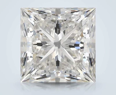 6.08ct G VS1 Rare Carat Ideal Cut Princess Lab Grown Diamond