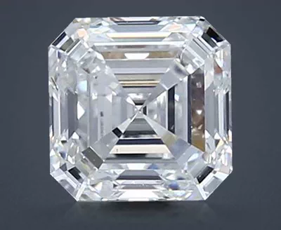 1.04ct E VS1 Very Good Cut Asscher Lab Grown Diamond