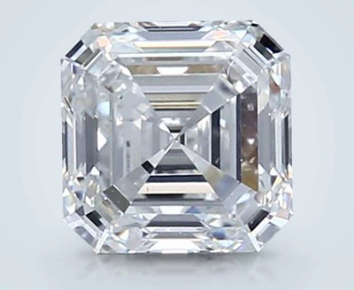 1.04ct E VS1 Very Good Cut Asscher Lab Grown Diamond