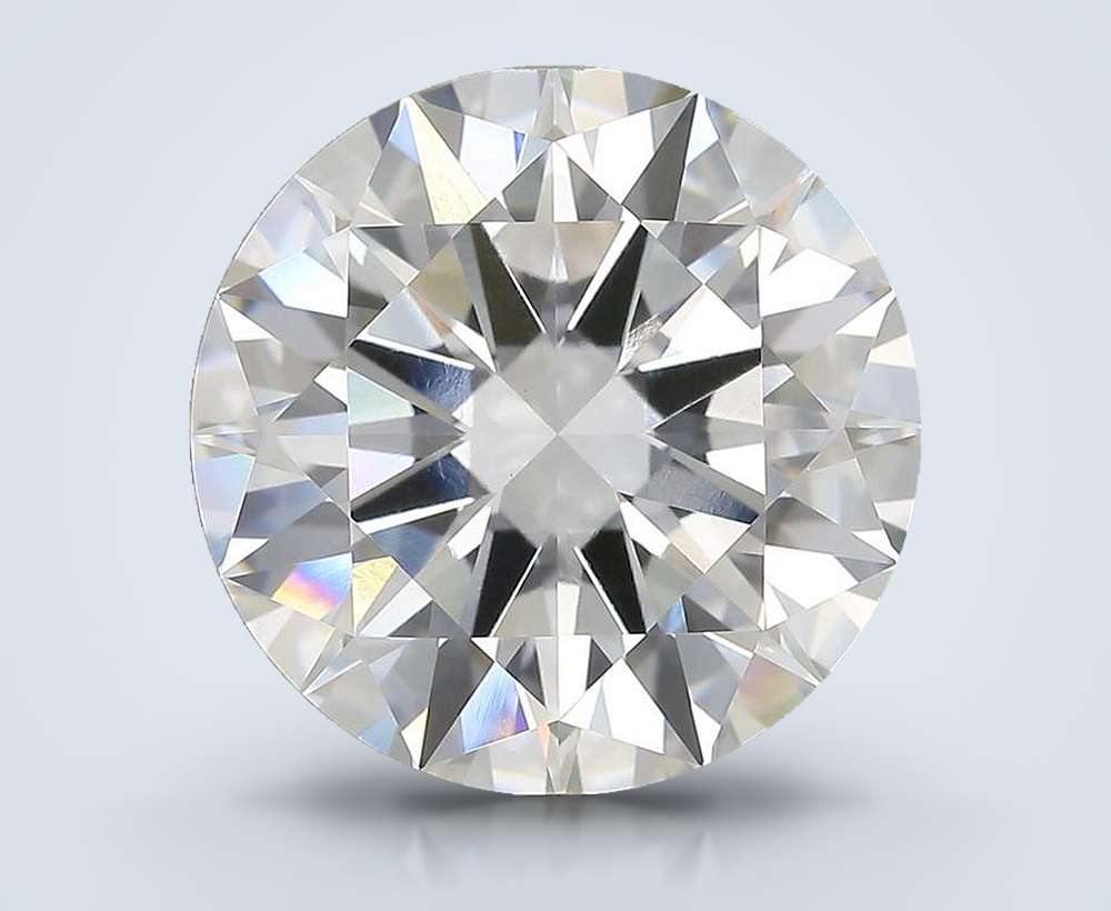 10.01ct F VVS2 Excellent Cut Round Lab Grown Diamond