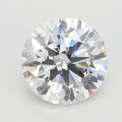 5.40ct F IF Rare Carat Ideal Cut Round Lab Grown Diamond