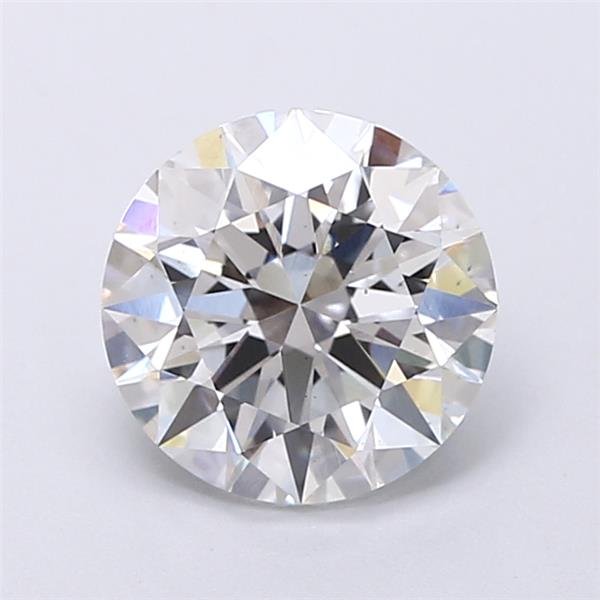 2.03ct F VS1 Rare Carat Ideal Cut Round Lab Grown Diamond