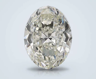 4.01ct J VS2 Rare Carat Ideal Cut Oval Diamond