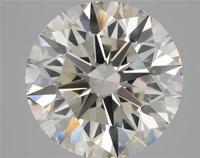5.51ct J VS2 Rare Carat Ideal Cut Round Diamond