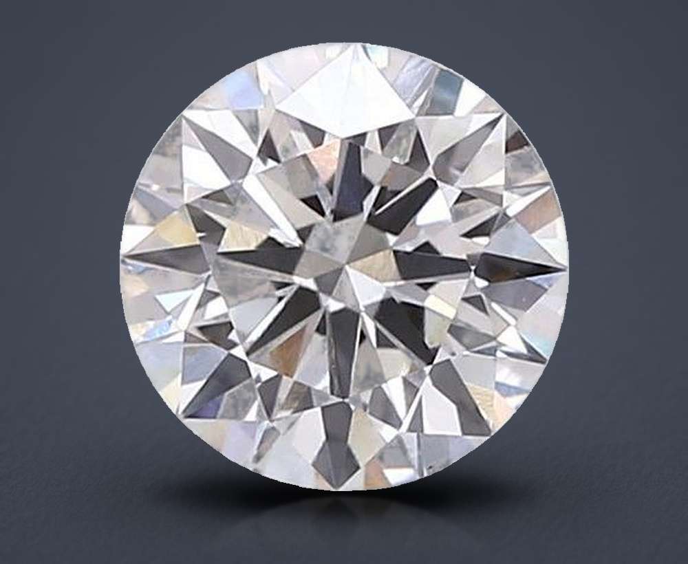 2.04ct H VVS2 Rare Carat Ideal Cut Round Lab Grown Diamond