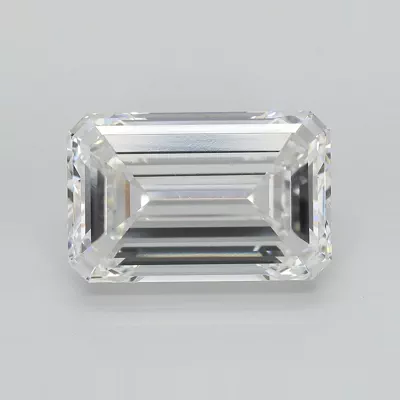 16.72ct F VVS2 Very Good Cut Emerald Lab Grown Diamond
