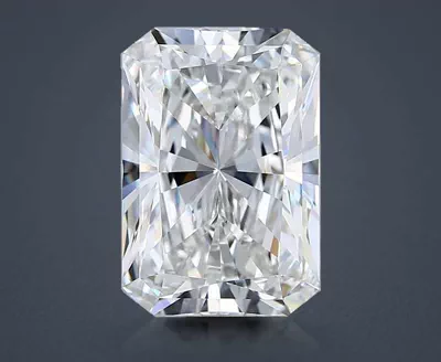 10.01ct G VS1 Rare Carat Ideal Cut Radiant Lab Grown Diamond
