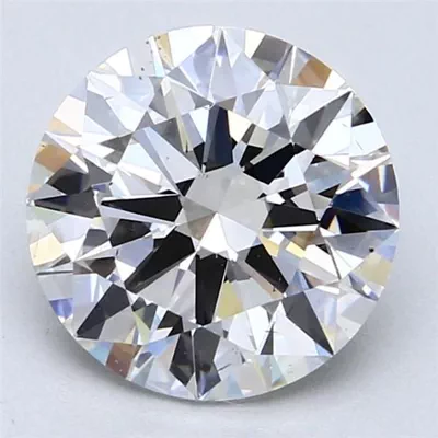 3.50ct G SI2 Rare Carat Ideal Cut Round Diamond