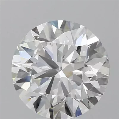 4.51ct H VS2 Rare Carat Ideal Cut Round Lab Grown Diamond